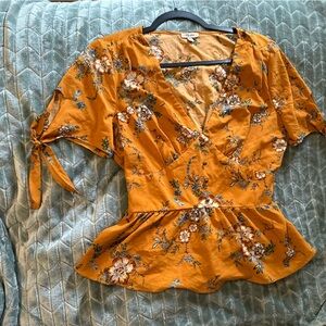 Women’s floral blouse